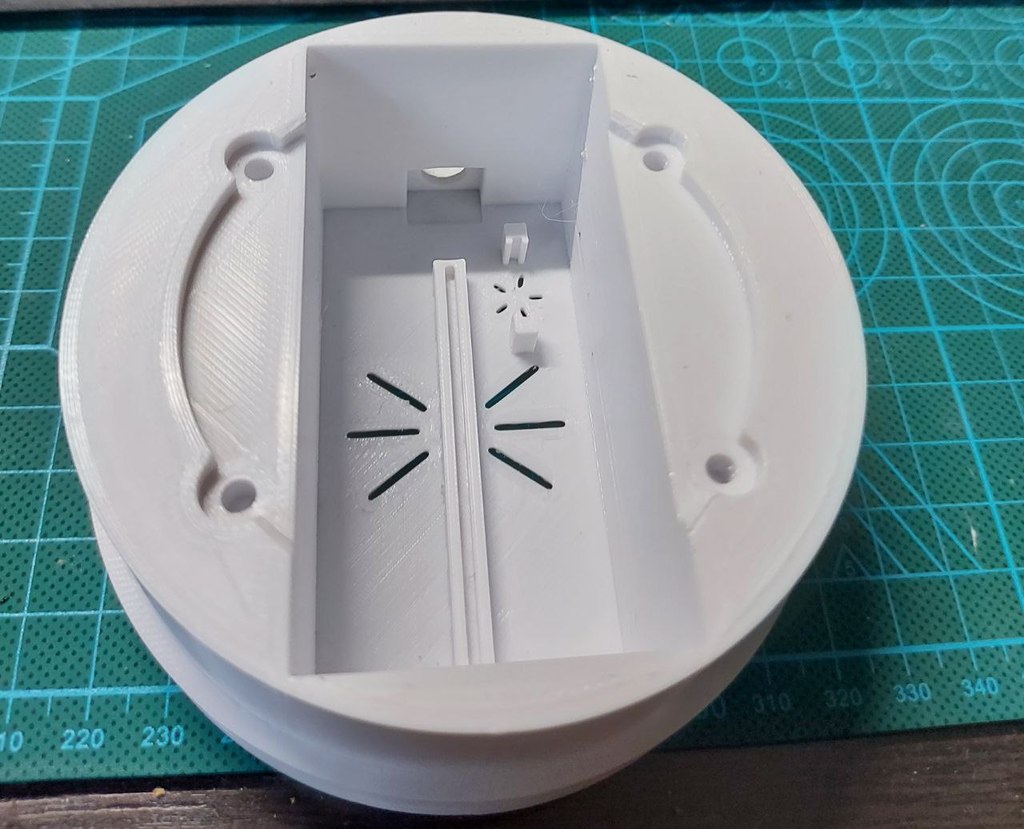 GyverLamp enclosure for LeroyMerlin glass cover by Sheriff02 | Download ...