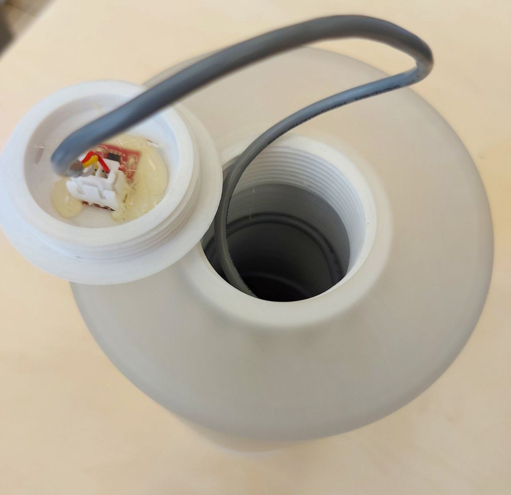 GyverLamp enclosure for LeroyMerlin glass cover by Sheriff02 | Download ...
