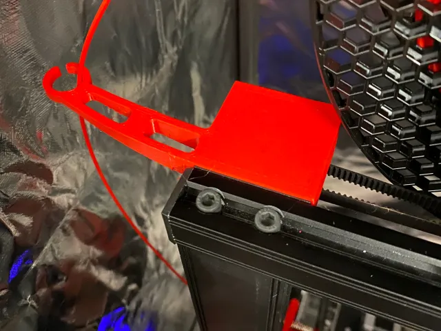 Filament Guide for CR6-SE clipable on Z-Axis Cover