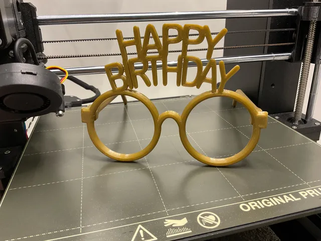 Happy Birthday Frames Glasses