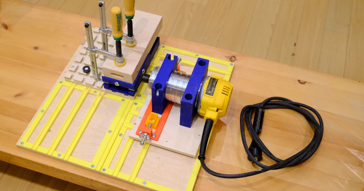 Horizontal Mortiser Tool by F Download free STL model