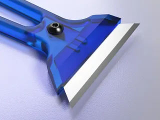 Razor Blade Scraper by The3Designer, Download free STL model