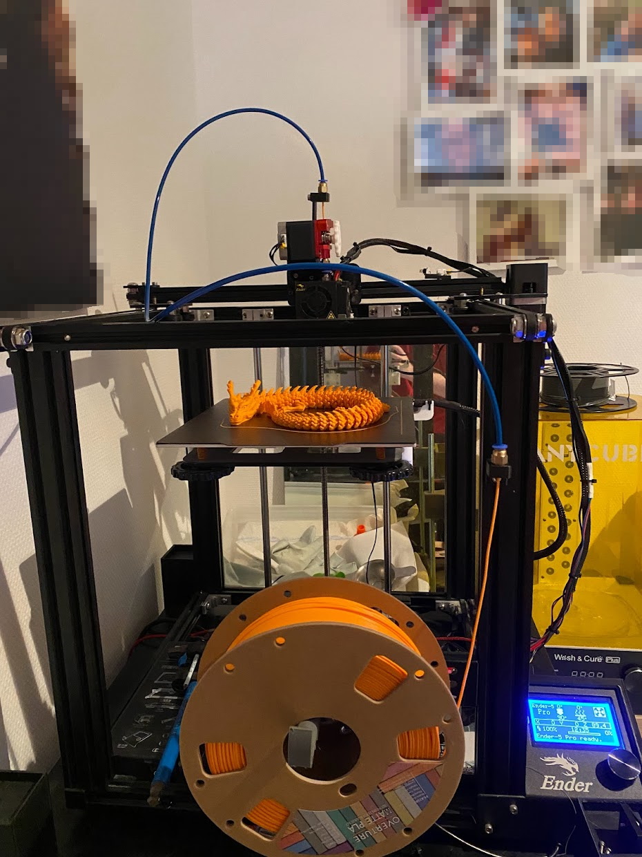 Ender 5 Pro Direct Drive Upgrade by Titafubaki Download free STL