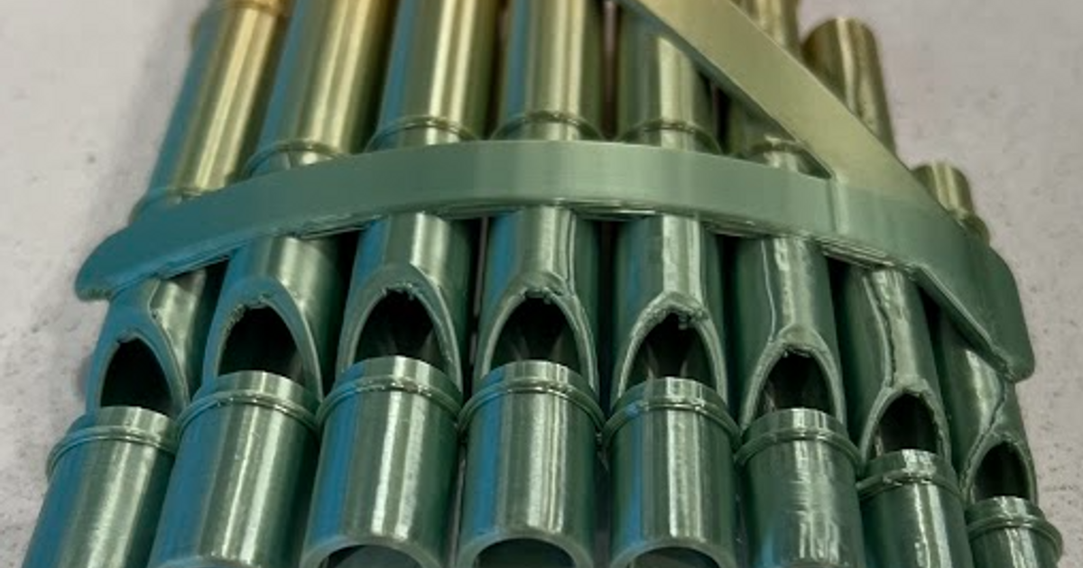 Pan Flute by jofoeus Download free STL model