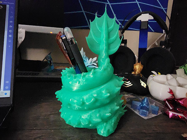Sea Serpent Pen Cup by KyuubiNight | Download free STL model ...