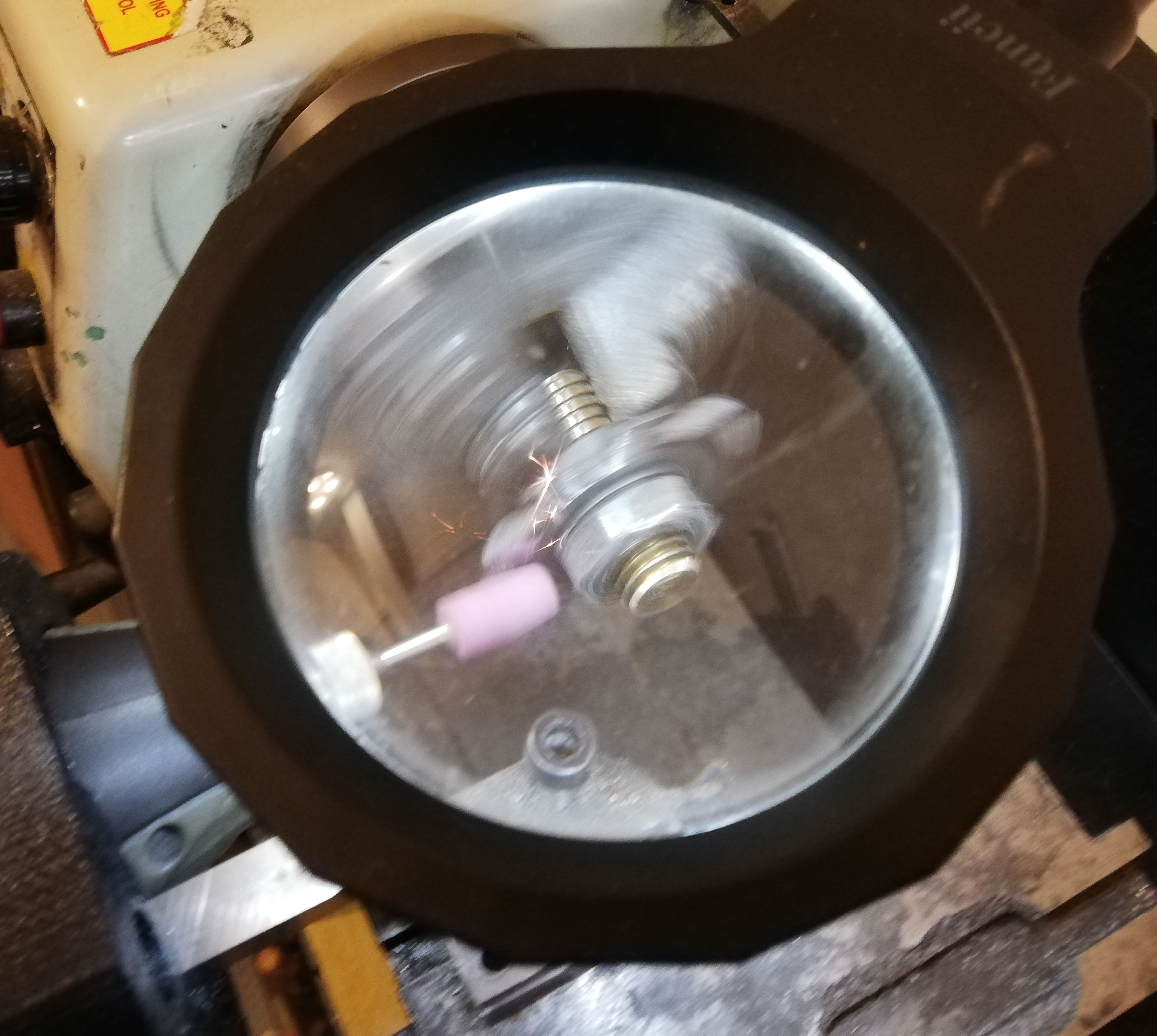 Dremel holder for parallel lathe by Immaginaecrea Download free STL