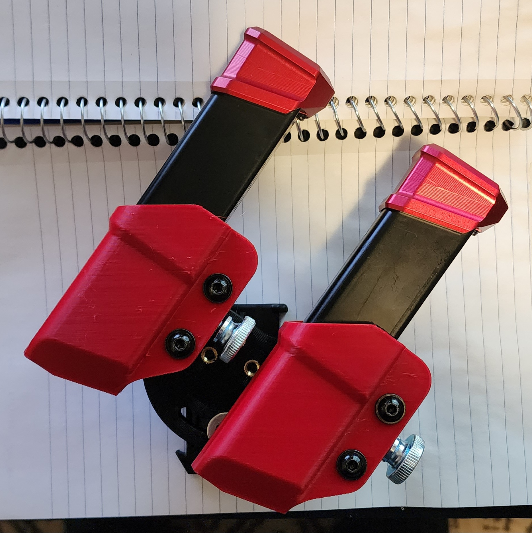 Double Stack Race Mag Pouch Canik Glock M&P CZ Sig Taurus USP9 Colt