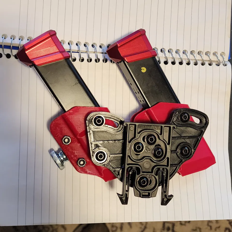 Double Stack Race Mag Pouch Canik Glock M&P CZ Sig Taurus USP9 Colt ...