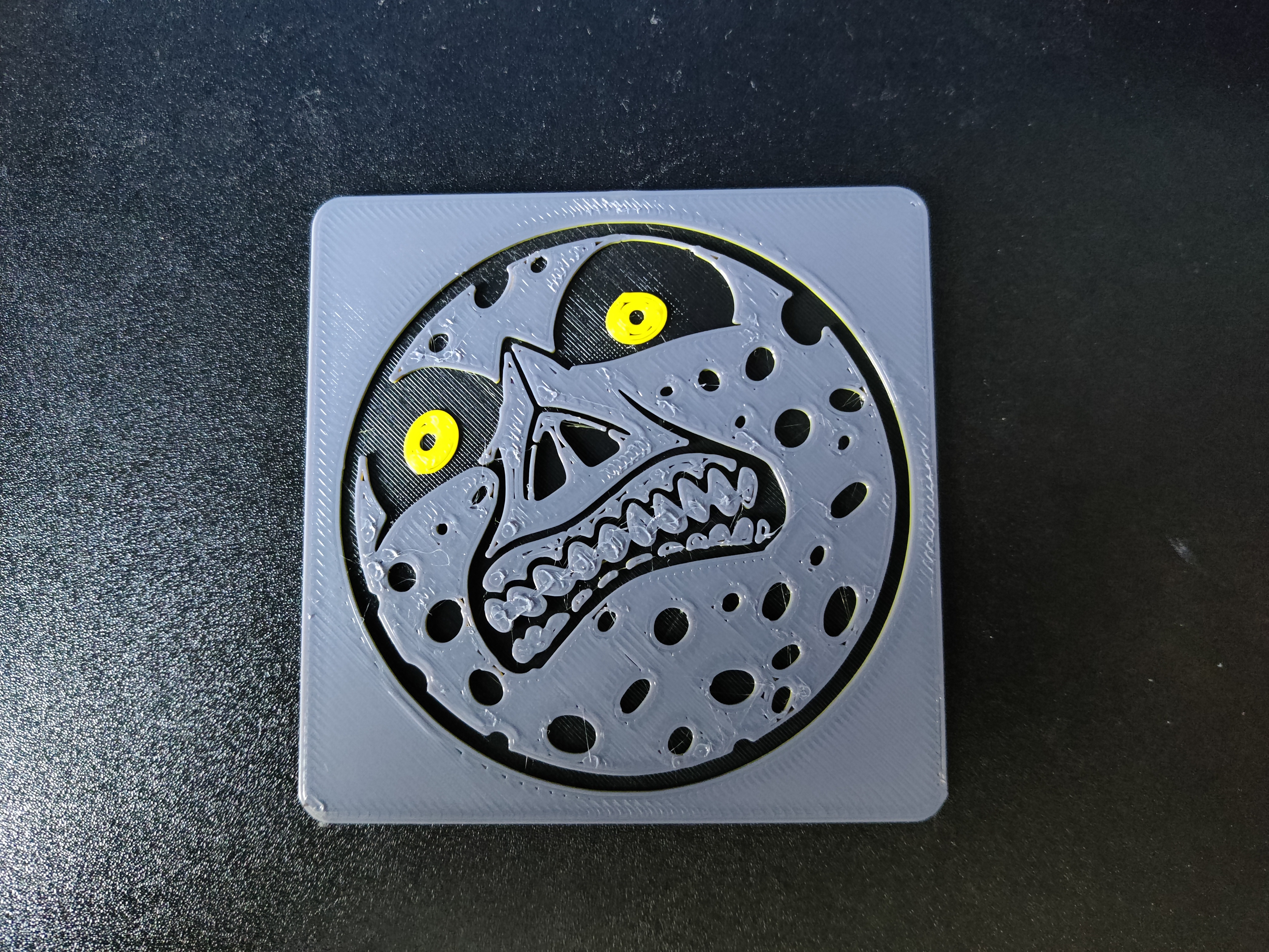 Zelda Majora's Mask Moon Coaster