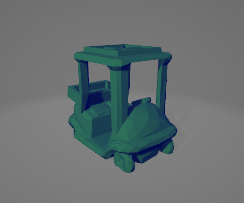 Low Poly E3D Buggy