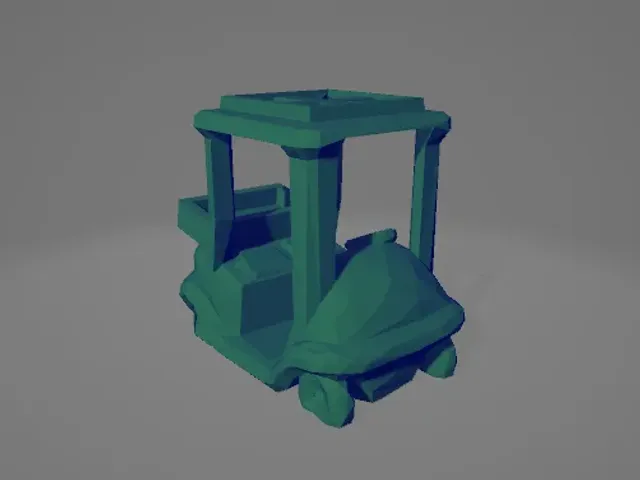 Low Poly E3D Buggy