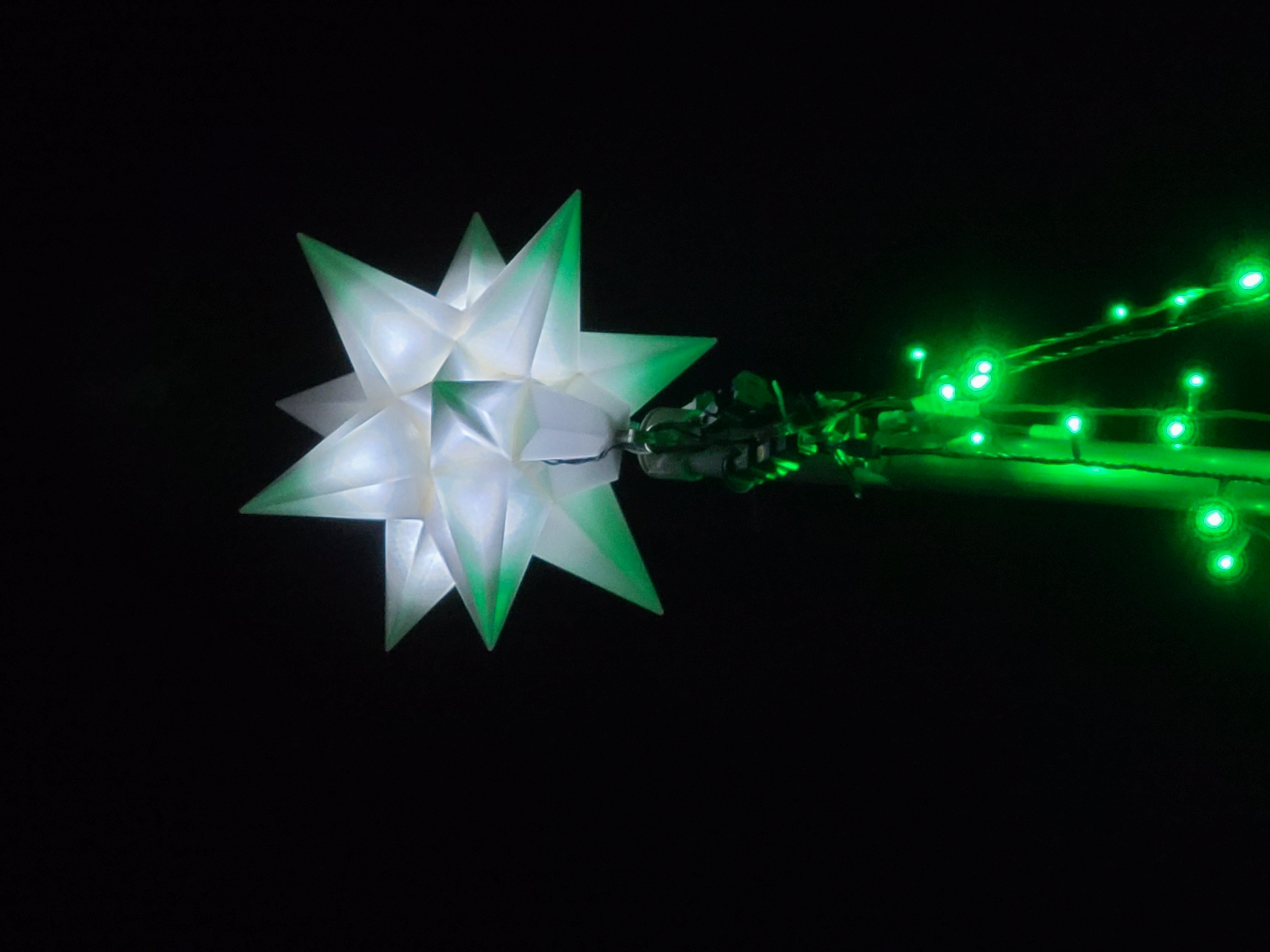 Flagpole Christmas Star