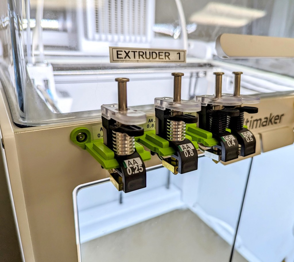 Print core holder (Ultimaker Sseries) by Zoso Download free STL