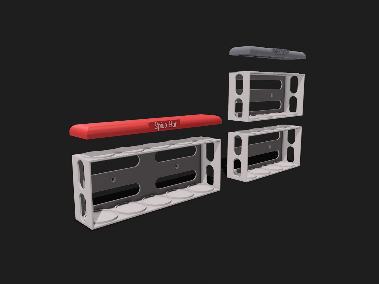 Spice Bar - stackable Spice holder
