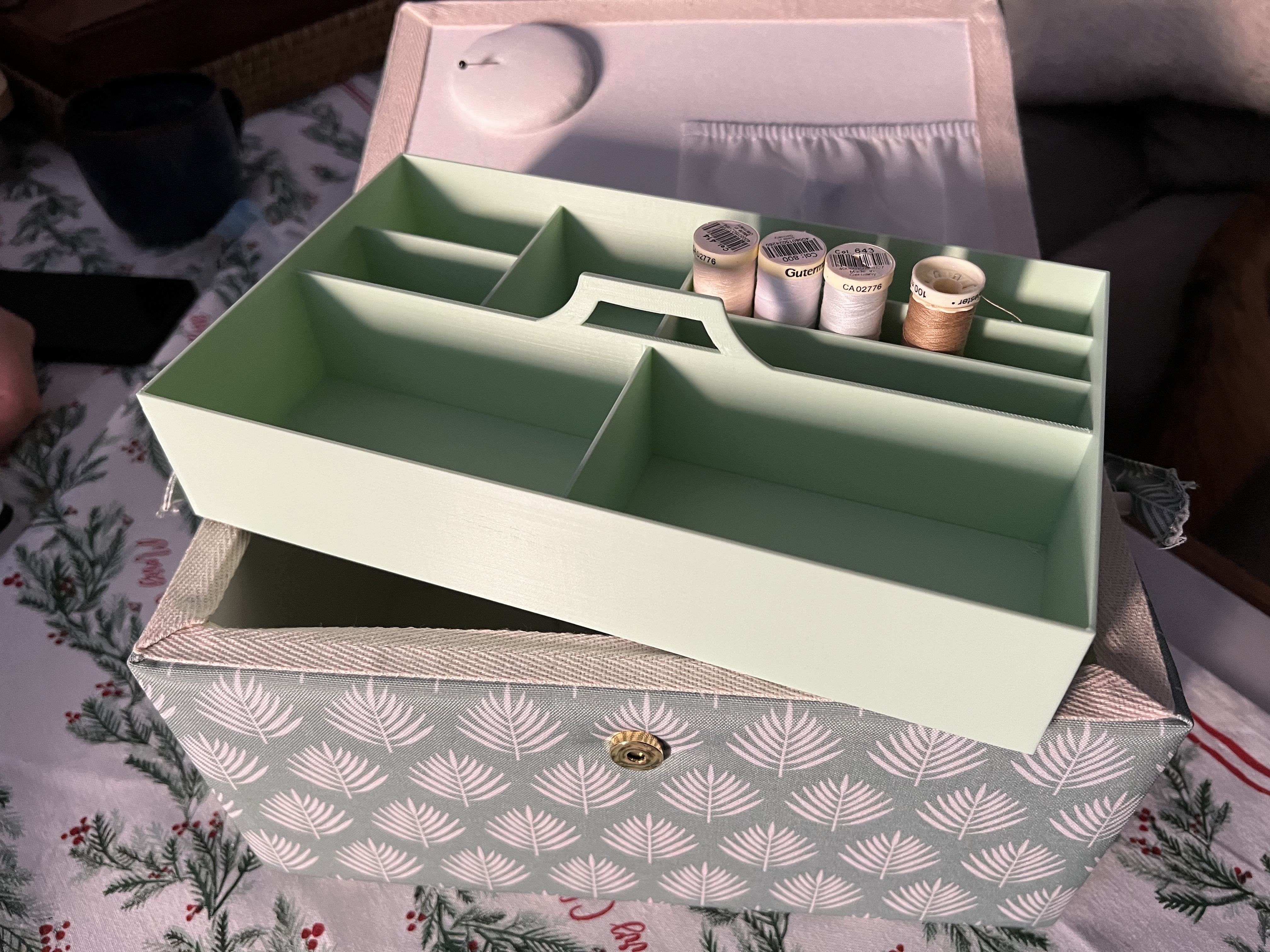 Sewing box insert