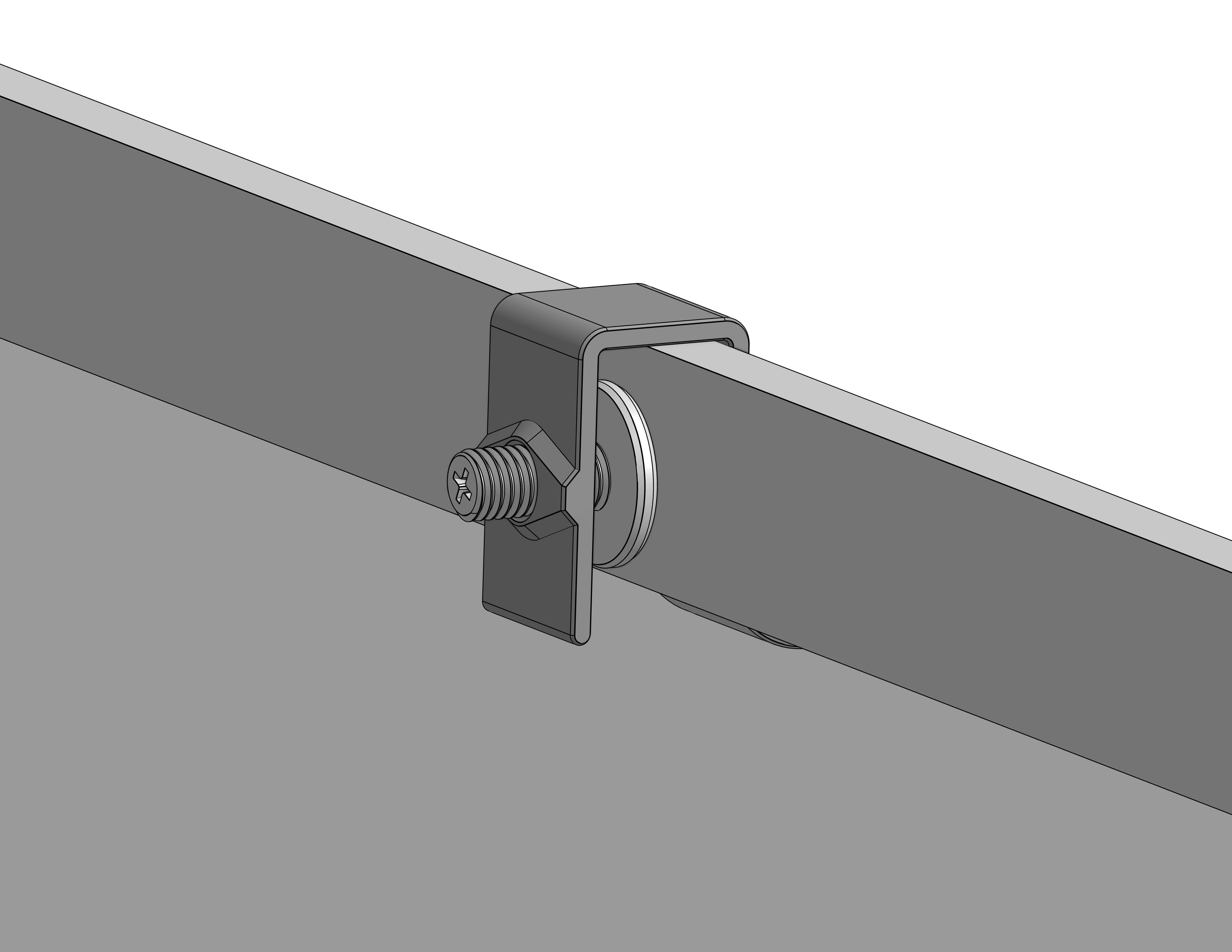 Showerwall Glasses Holder by dodasch Download free STL model