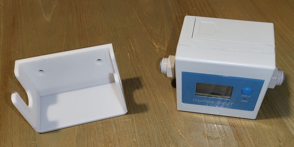 Digiflow 8000T support by overflow Download free STL model