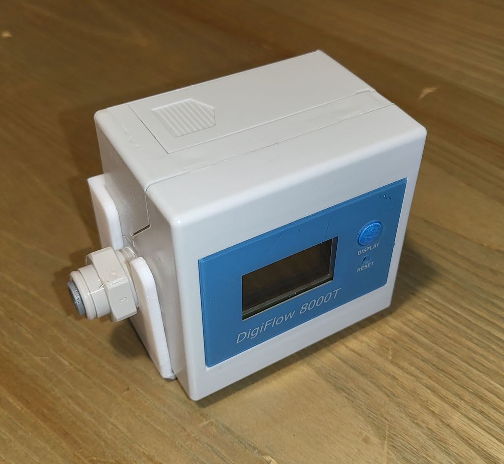 Digiflow 8000T support by overflow Download free STL model