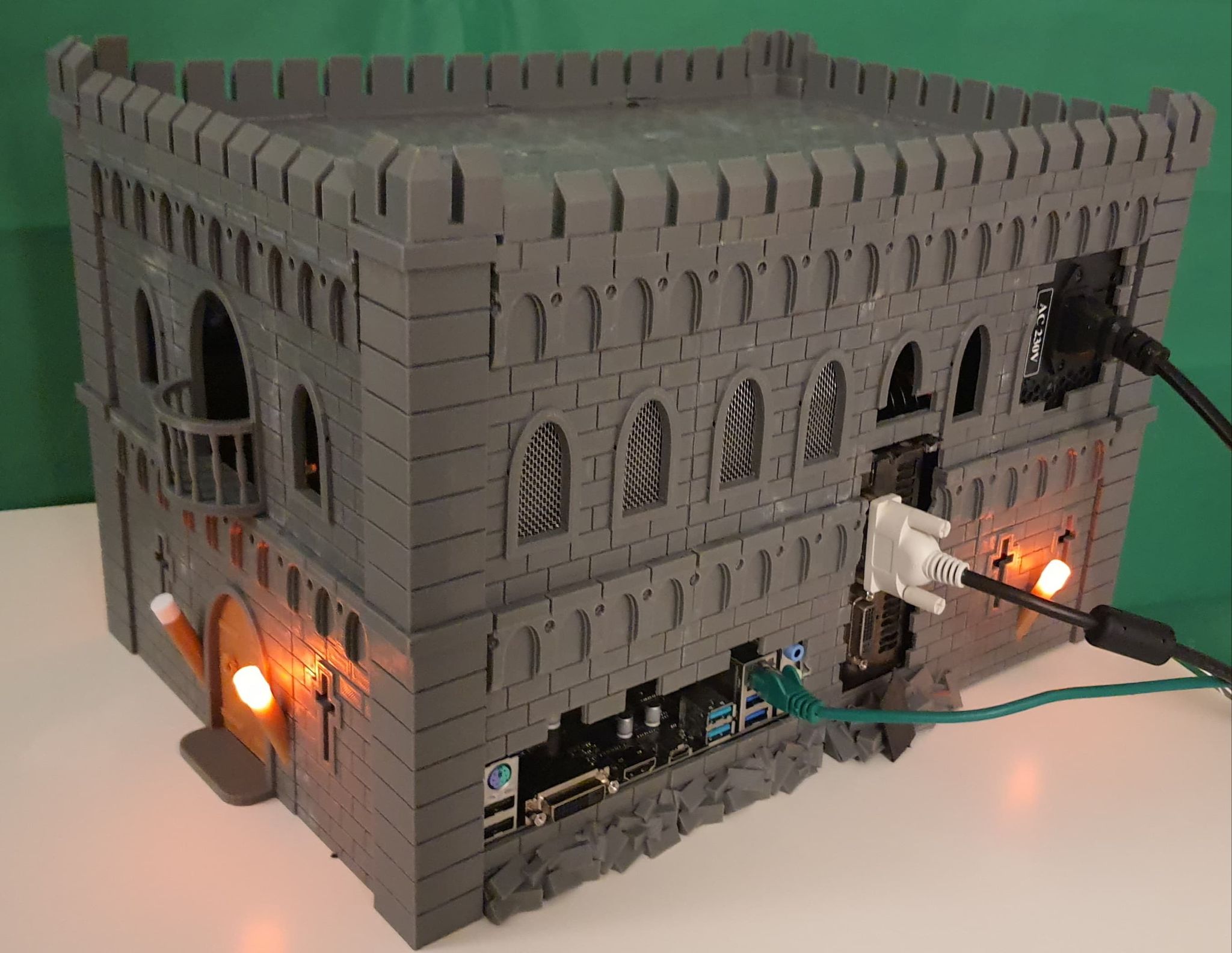 Medieval Castle PC Case