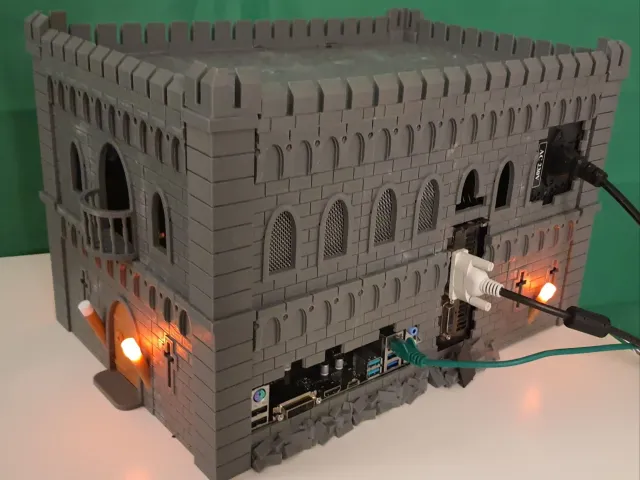 Medieval Castle PC Case