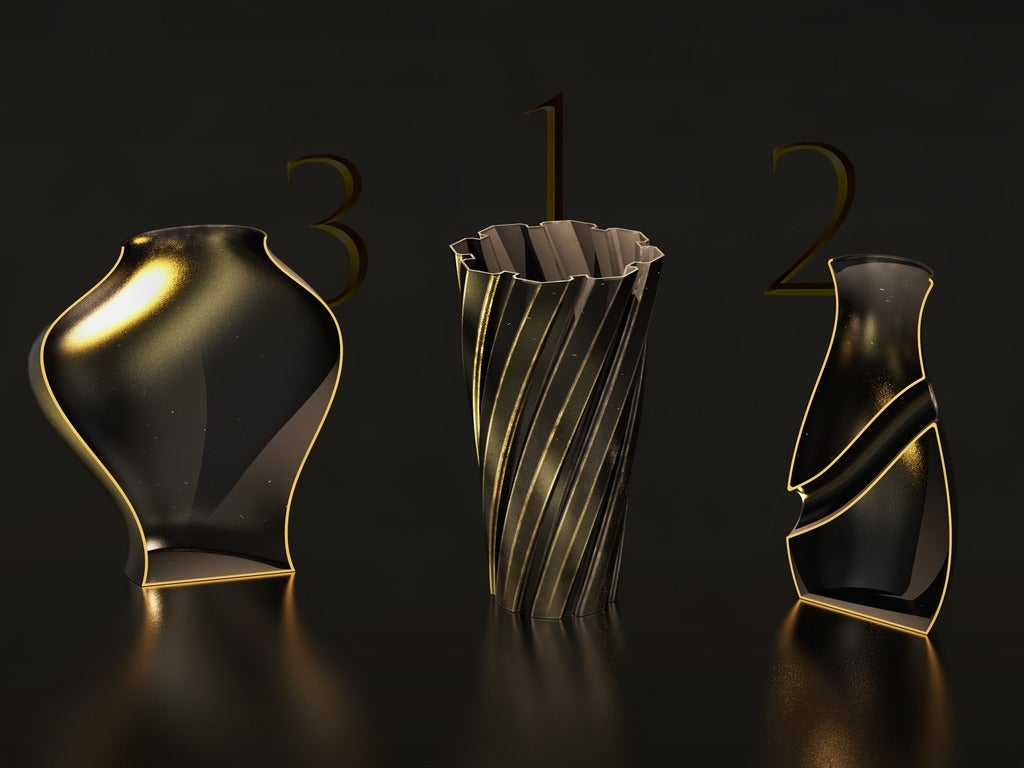 Miniatura 2 do modelo 3D Vase Collection #3