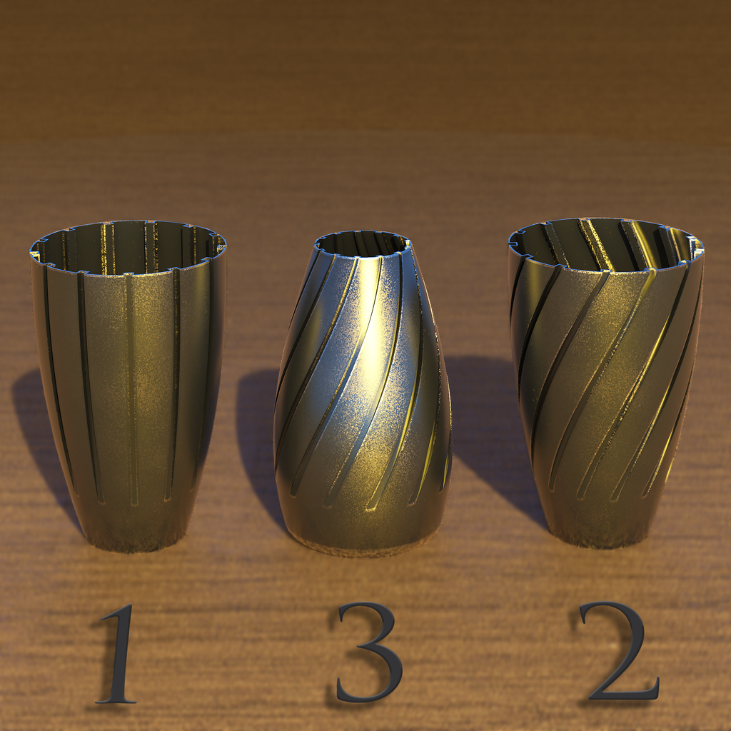 Miniatura 2 do modelo 3D Vase Collection #4