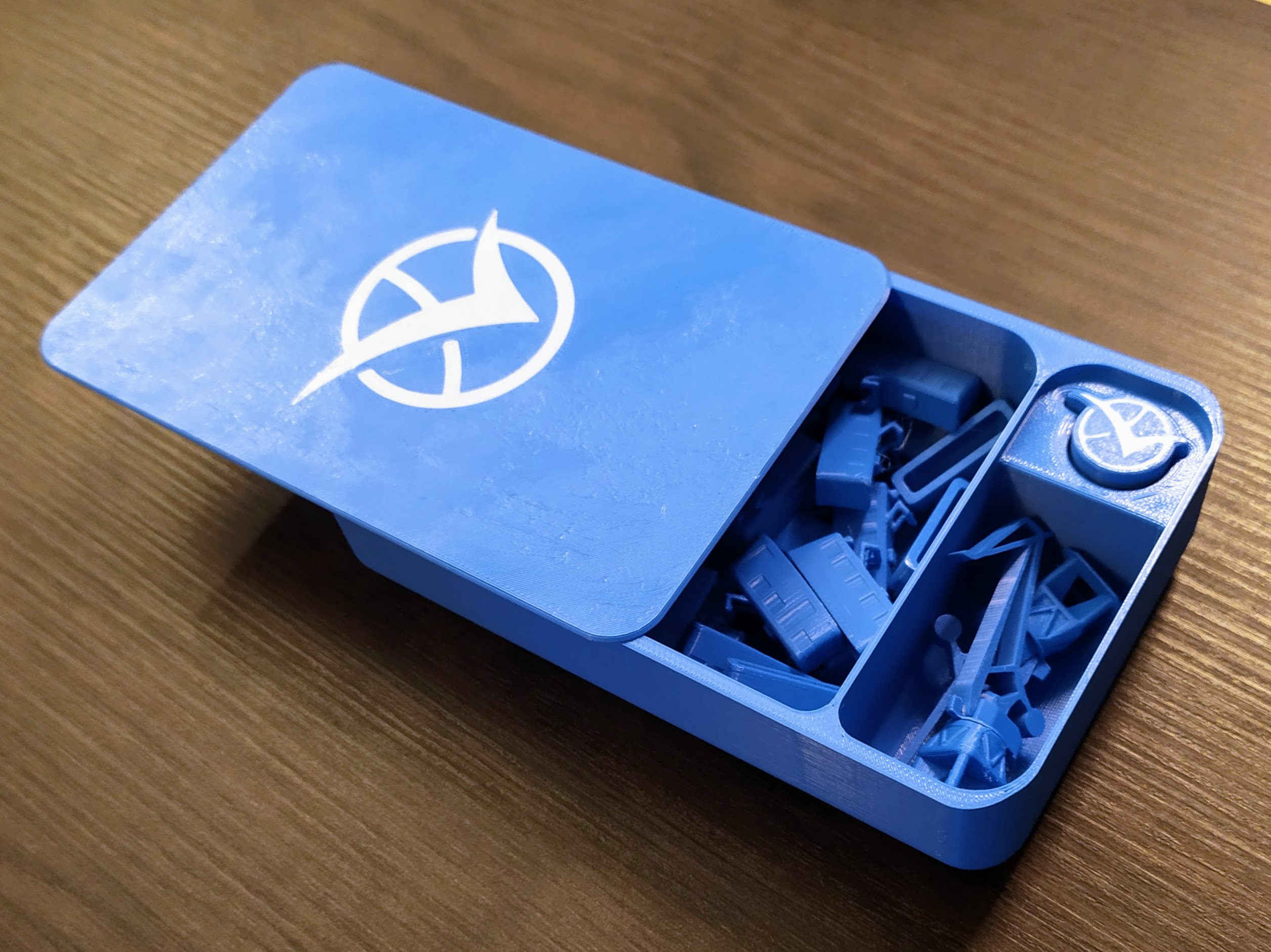 Component boxes and storage solution for Ticket to Ride Gothenburg. by