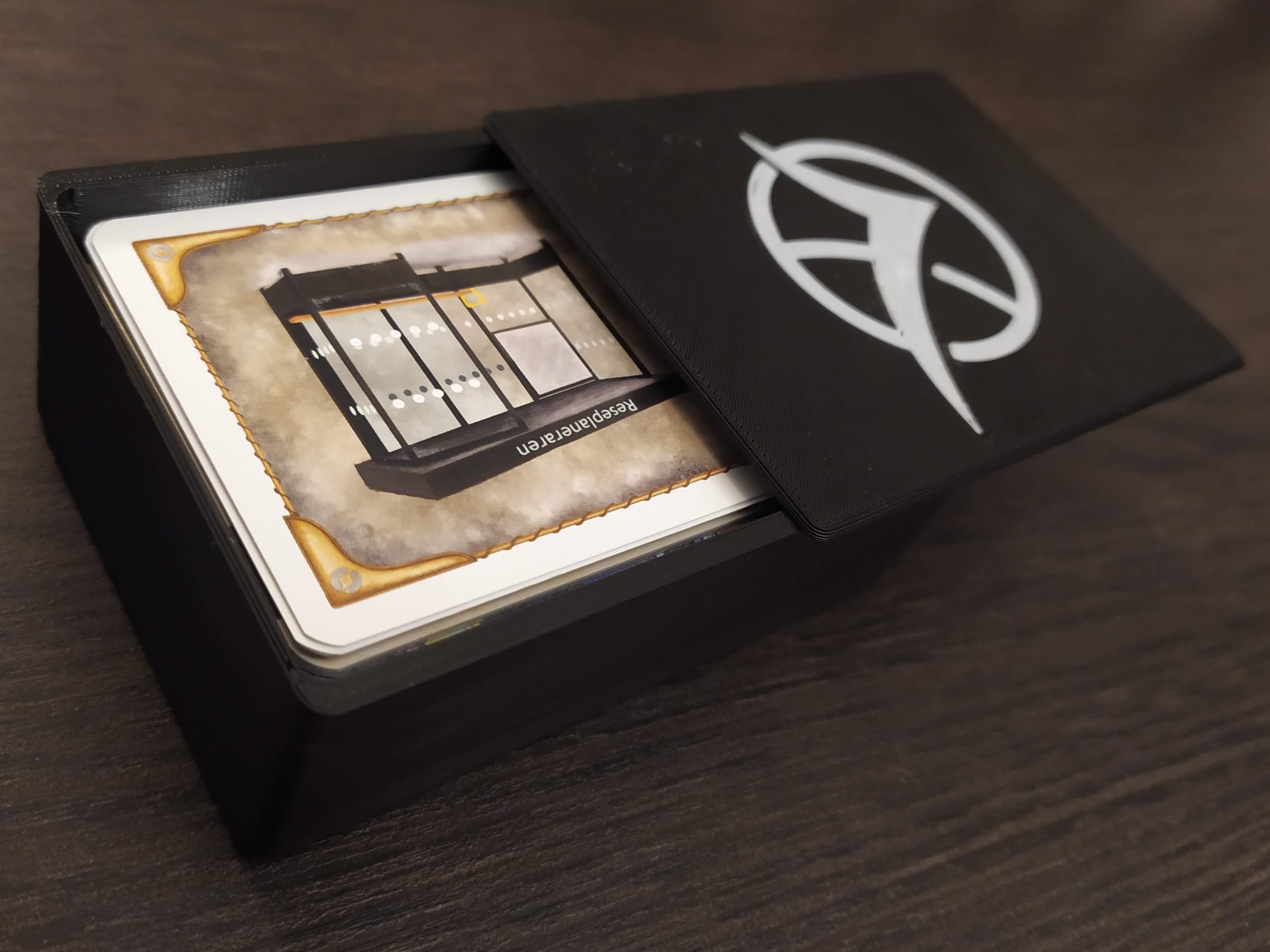 Component boxes and storage solution for Ticket to Ride Gothenburg. by