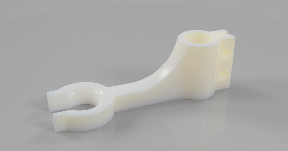 Mic stand wine glass holder by Kevin Gallagher Download free STL