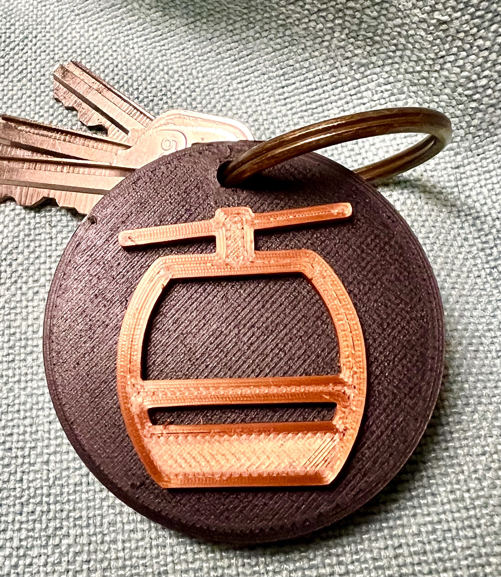 Disney Skyliner Icon Keychain