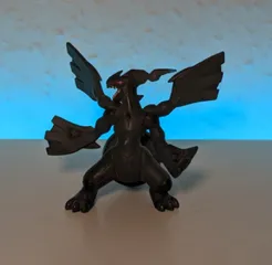 Mewtwo, Pokémon 3D Printed Figure, Fan Art Model Kit Statue for Collectors  