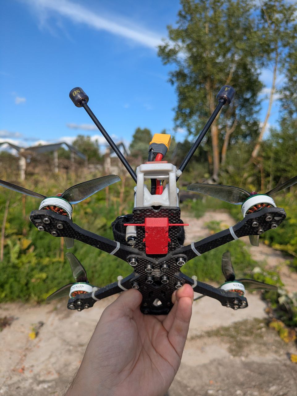 FPV receiver housing