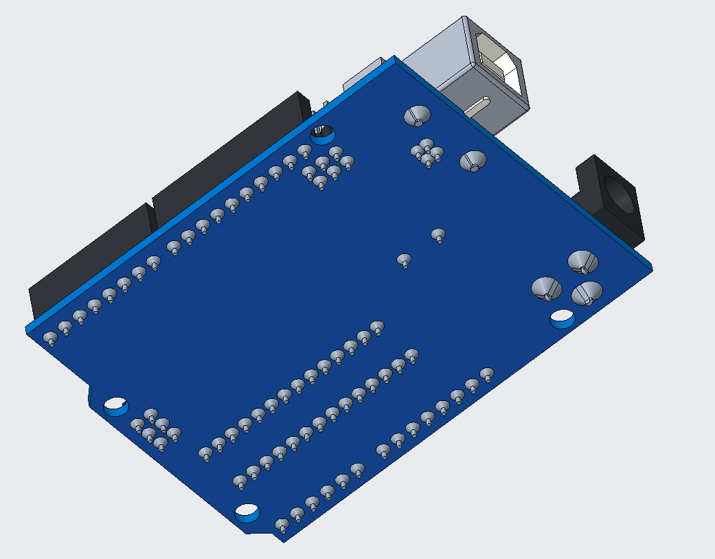 Arduino UNO 3D Model (STP) by Ludvig Broomé | Download free STL model ...