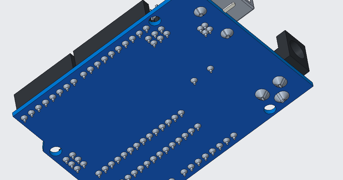Arduino UNO 3D Model von Ludvig Broomé | Kostenloses STL-Modell ...