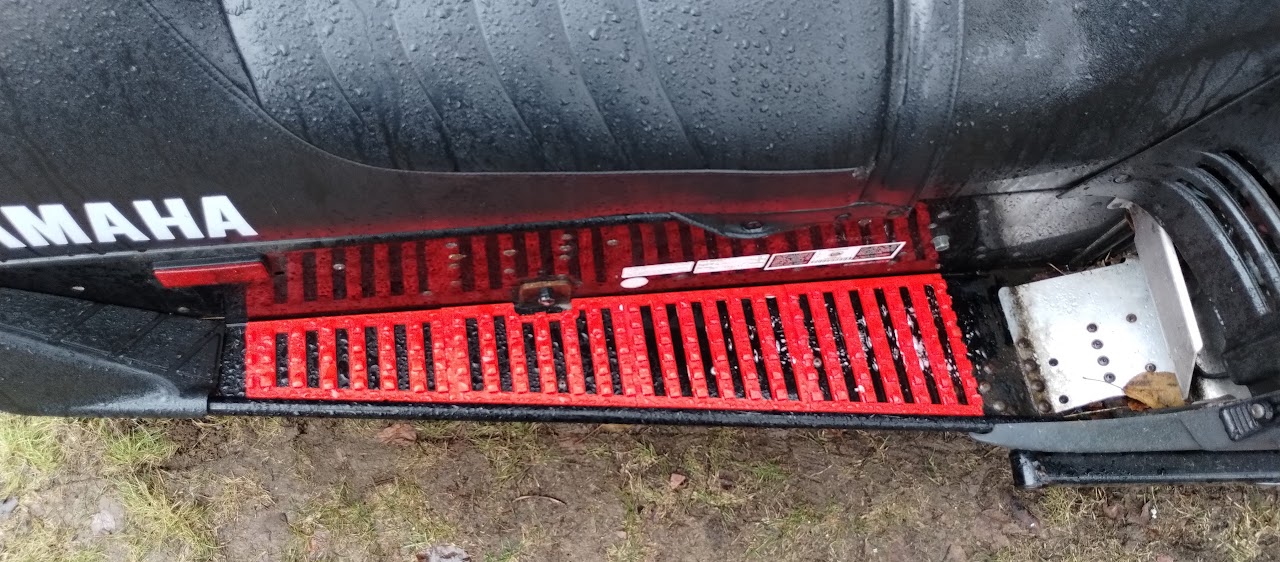 Snowmobile Running Board Foot Grips by Excuse Download free STL model