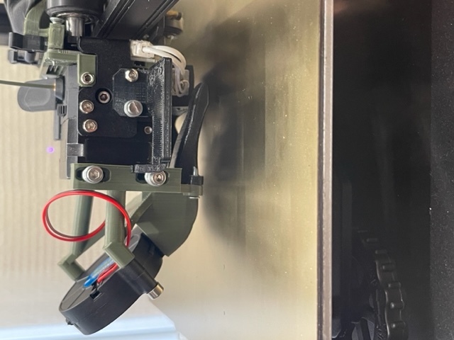 Ender S1 5015 Fan mount