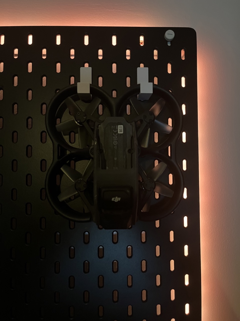 DJI Avata - IKEA Skadis Pegboard Hook