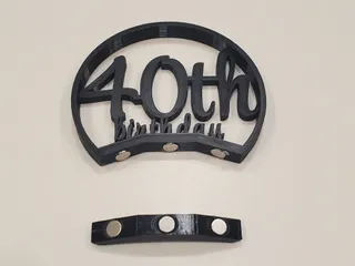 40th Birthday - Modular Mouse Ears