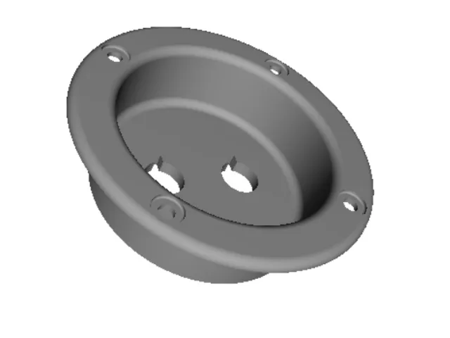 Speaker Terminal Cup - 64mm x 22mm (84mm x 24,5mm total)