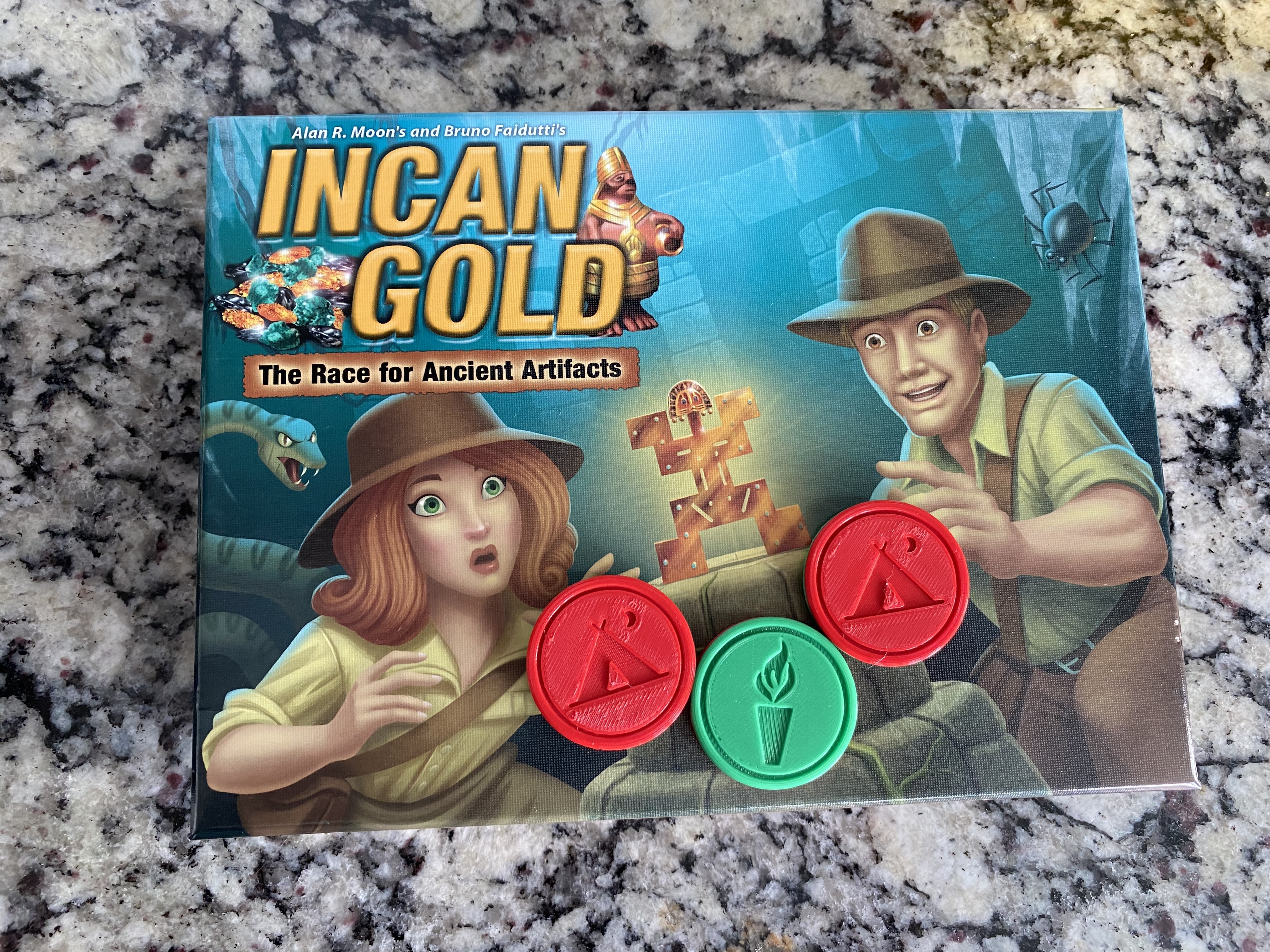 Incan Gold: Full set of Gems