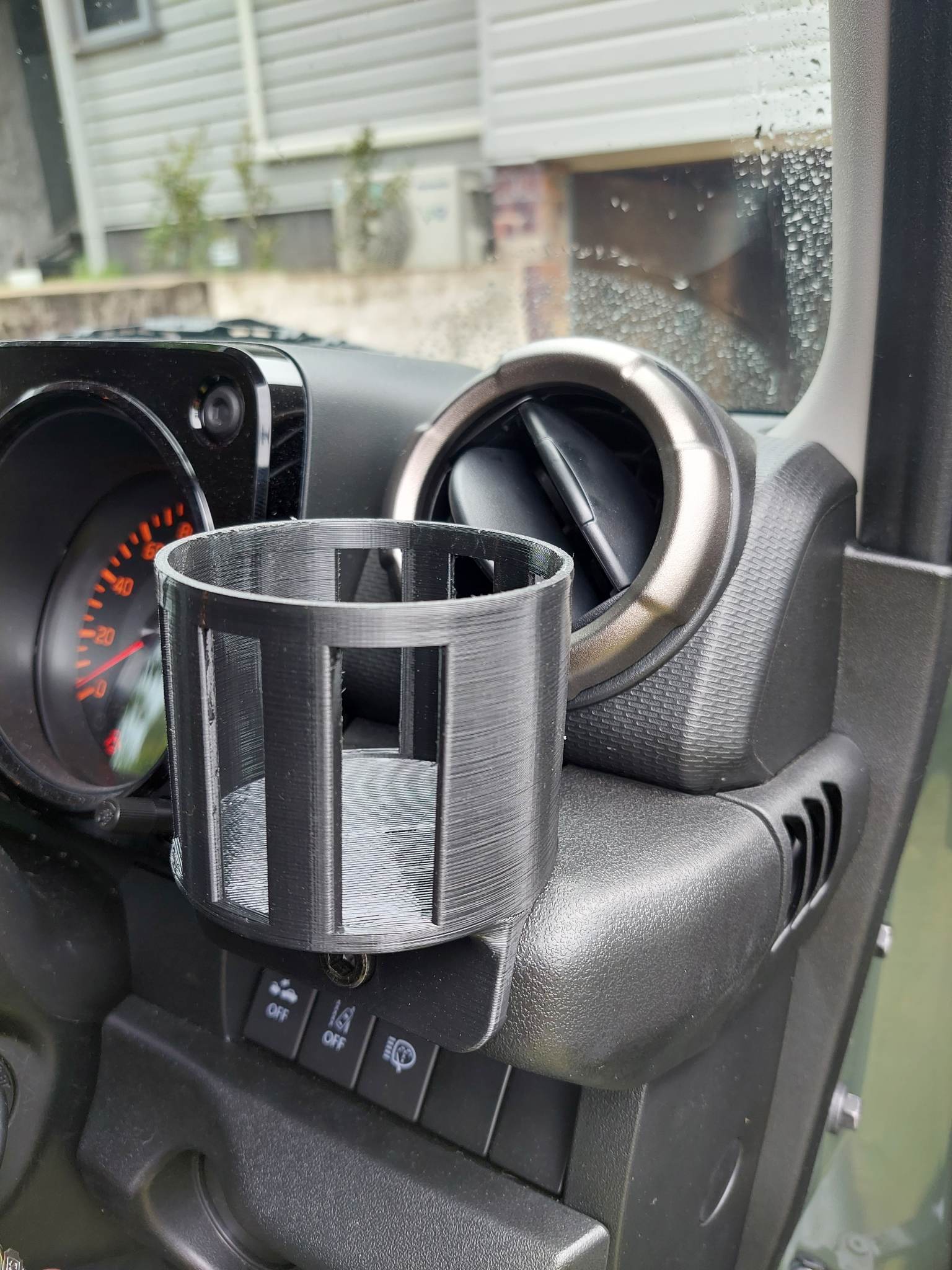 Suzuki Jimny Cup holder by neon Download free STL model
