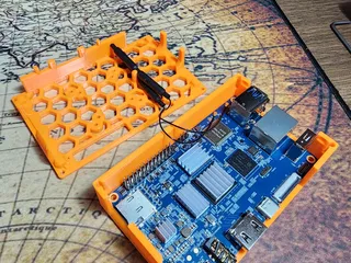 Orange Pi 5 case by 6onz0, Download free STL model