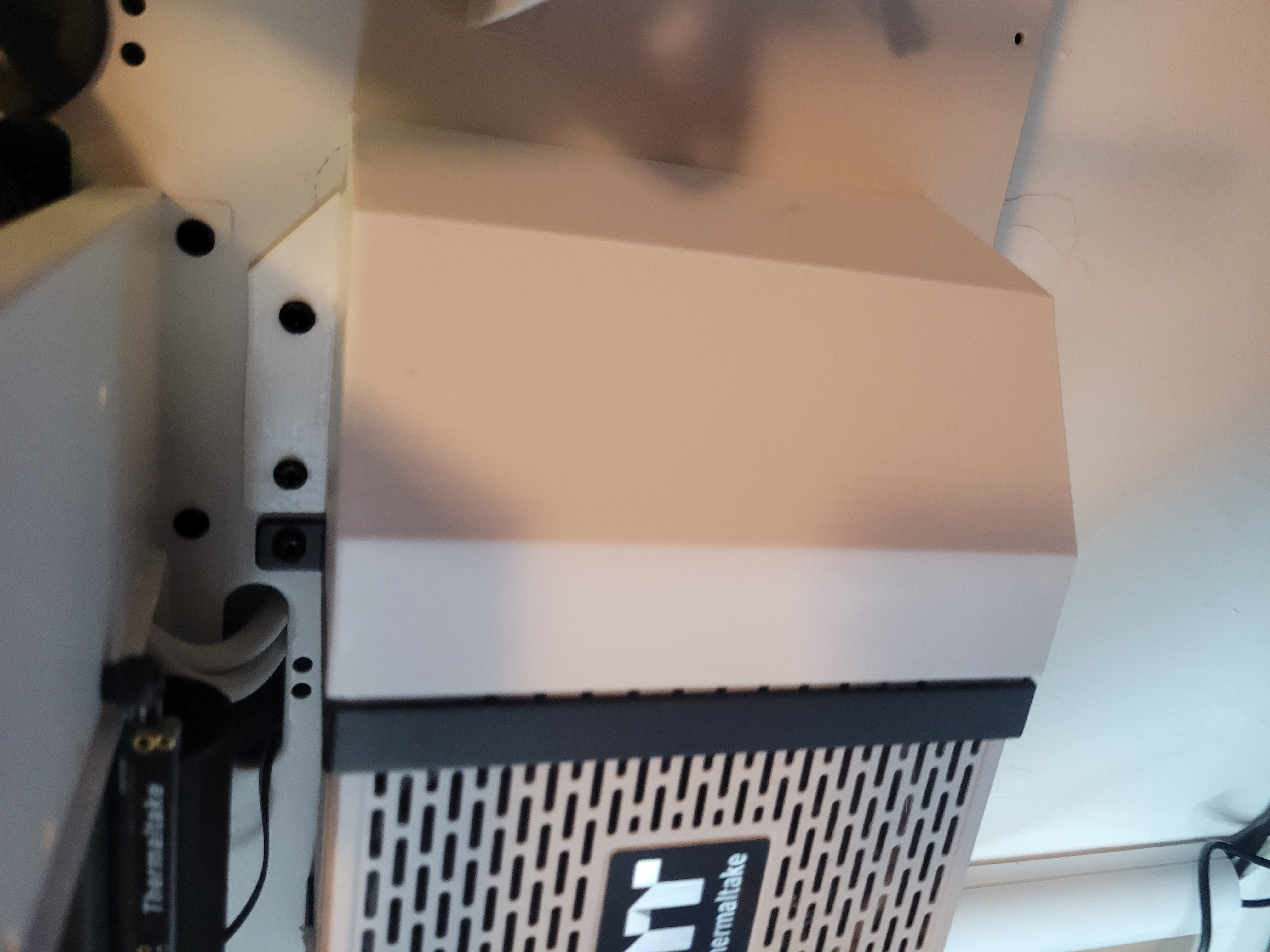 Cable cover for Thermaltake Core P5 computer case