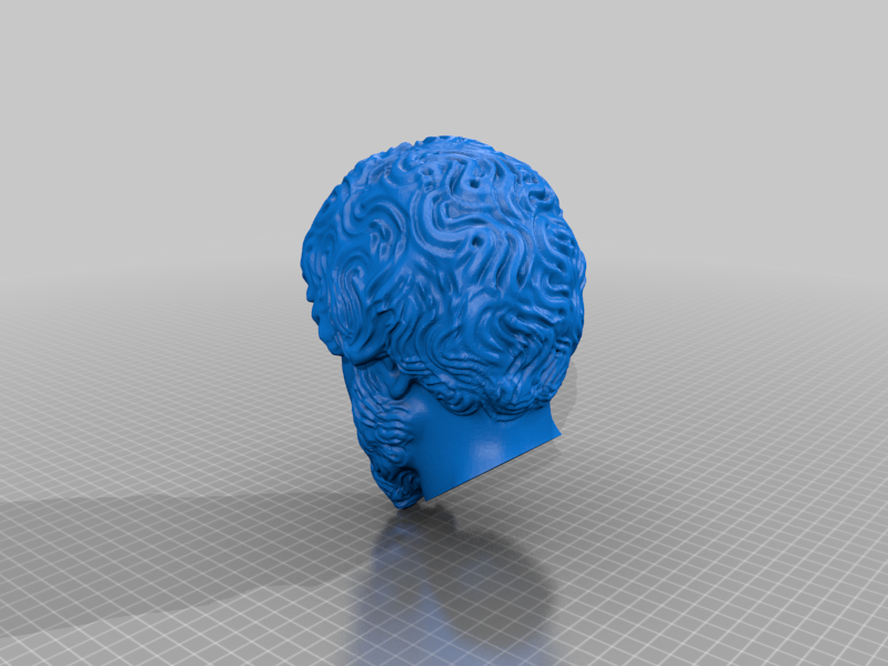 Miniatura 2 do modelo 3D Marcus Aurelius Large Bust
