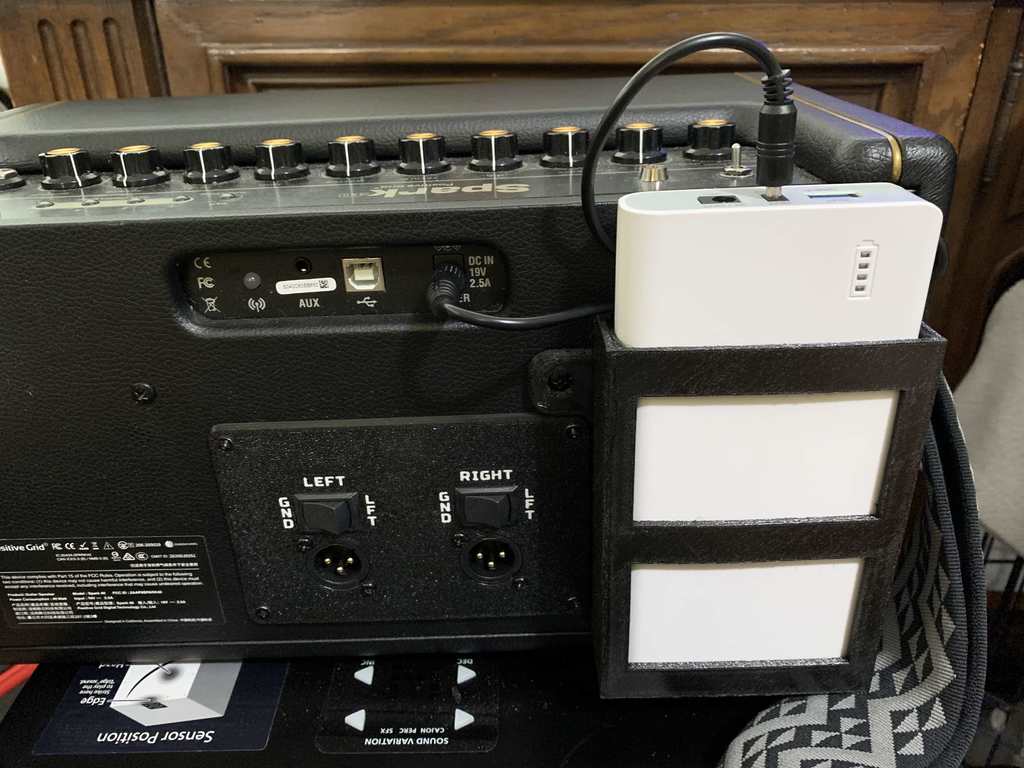 Spark Amp TalentCell Battery Holder by DMyers Download free STL model