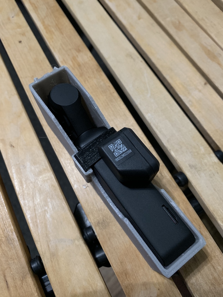 Osmo Pocket case for use when the Thumb Wheel and filters are installed.