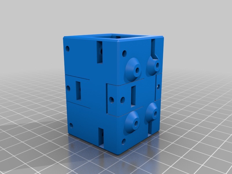 Ball Bearing Slide for 2020 Extrusions using 603 Bearings by DMyers Download free STL model