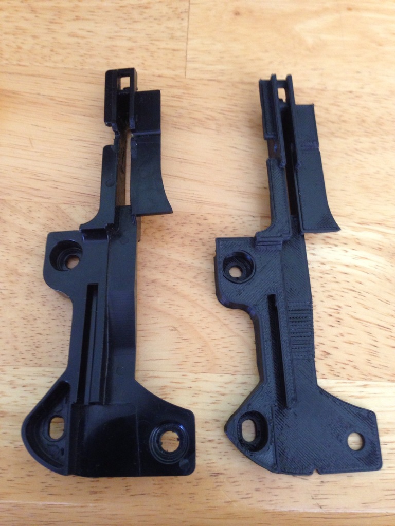Jeep Liberty Sun-Rider Air Damn Brackets