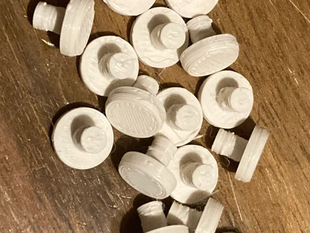 Ikea Billy cover holes caps