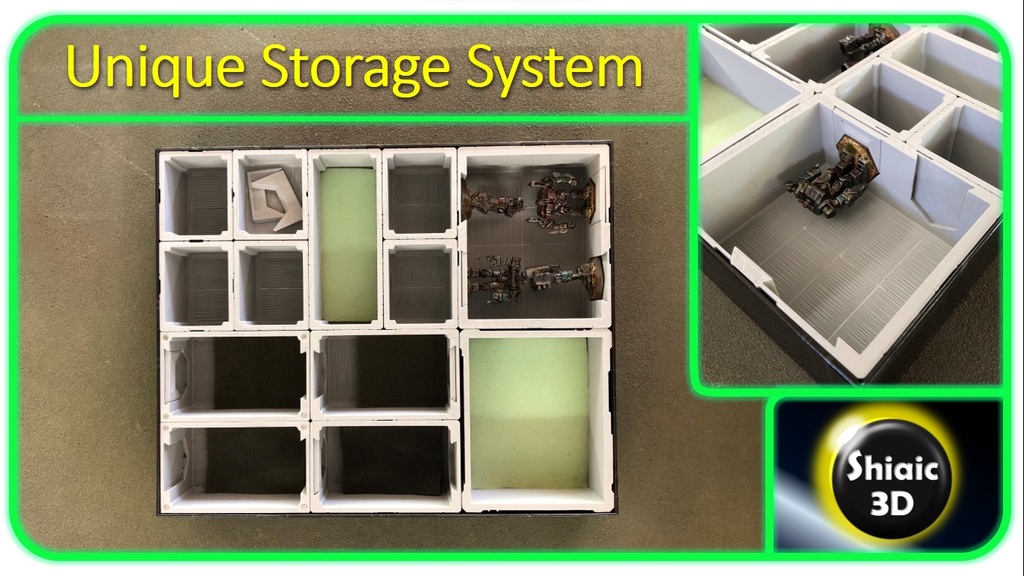 Game Box Storage Terrain Example Building by Shiaic3D Download free